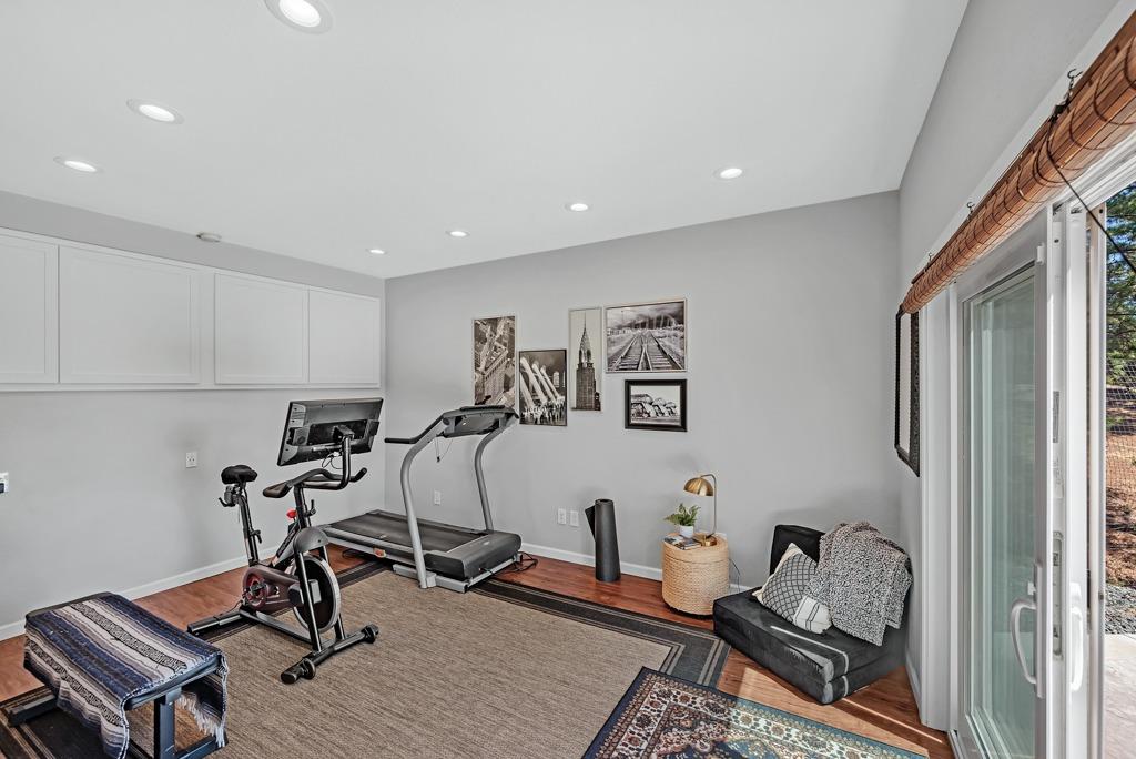 4607 Meadowlark Way Placerville, CA 95667 - Photo 30 of 58 Currently a work out room but makes a great office or art studio etc.... Access to the outside pool area as well.