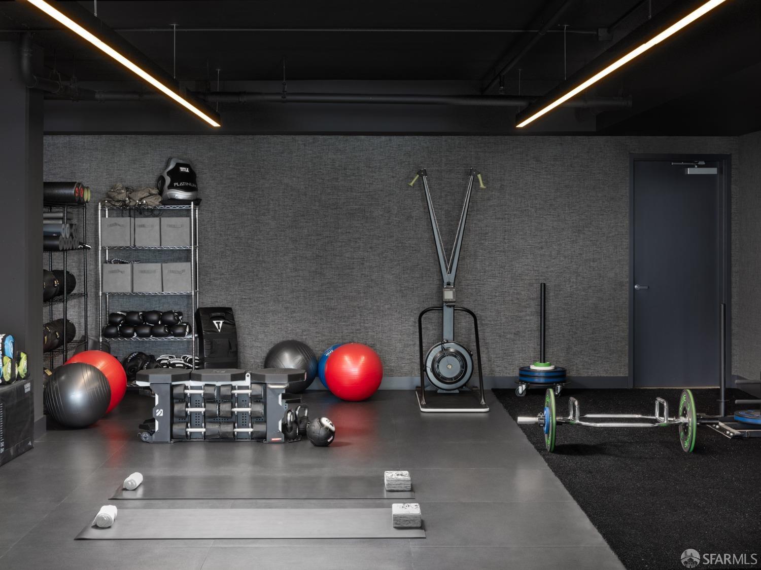 1 Bristol Court, Unit 217 San Francisco, CA 94130 - Photo 21 of 43 A weekly calendar of live instructor, meditation, yoga, fitness and strength training classes are included in your HOA dues.