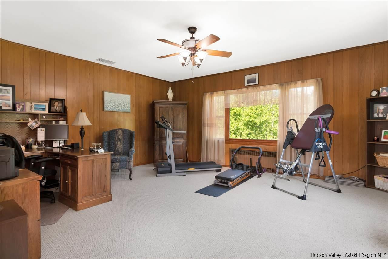 295 Game Farm Road Catskill, NY 12414 - Photo 28 of 35 a view of a workspace with furniture and a window