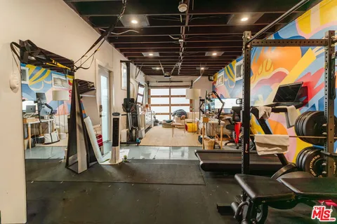 a view of gym