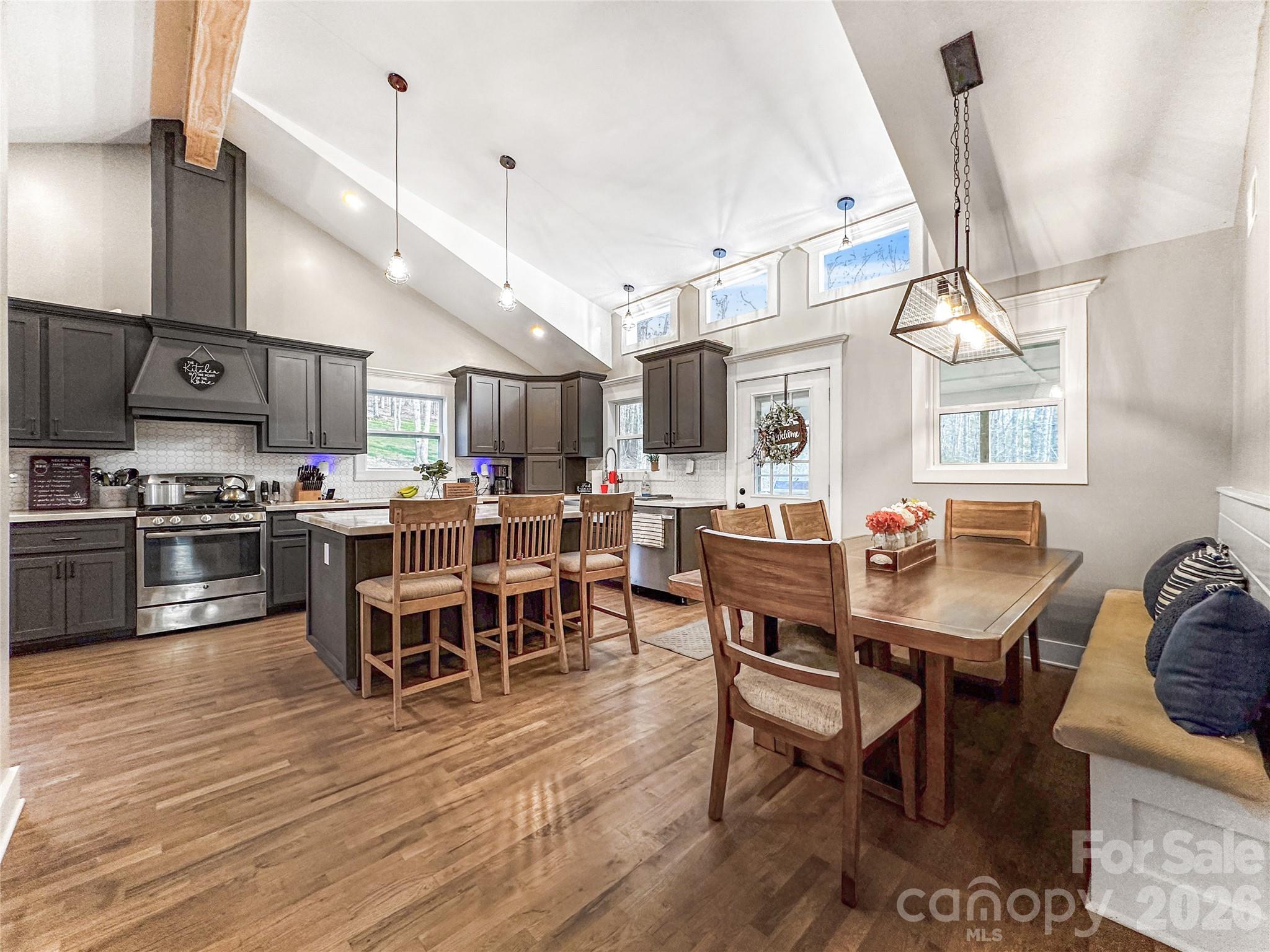 4386 Rocky Road Lenoir, NC 28645 - Photo 24 of 43 a view of a dining room with furniture