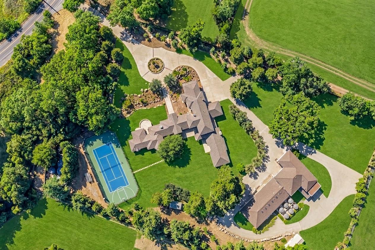 1080 Finley Road Pleasanton, CA 94588 - Photo 76 of 85 an aerial view of a house