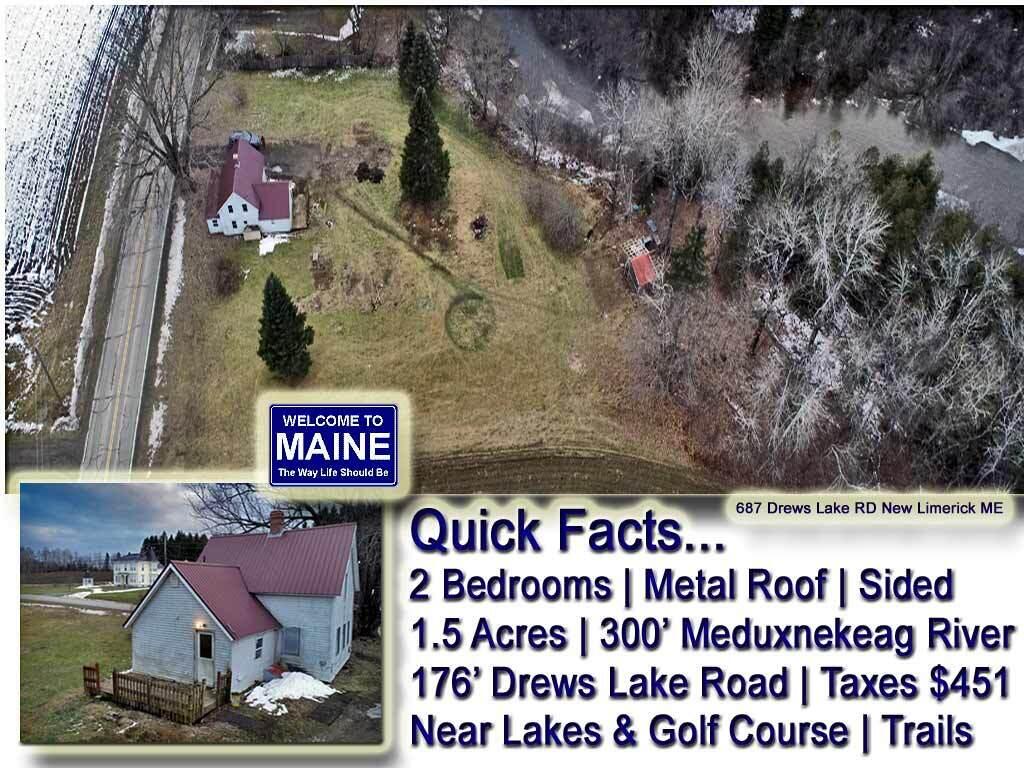 687 Drews Lake Road New Limerick, ME 04761 - Photo 1 of 42 low-priced-home-for-sale