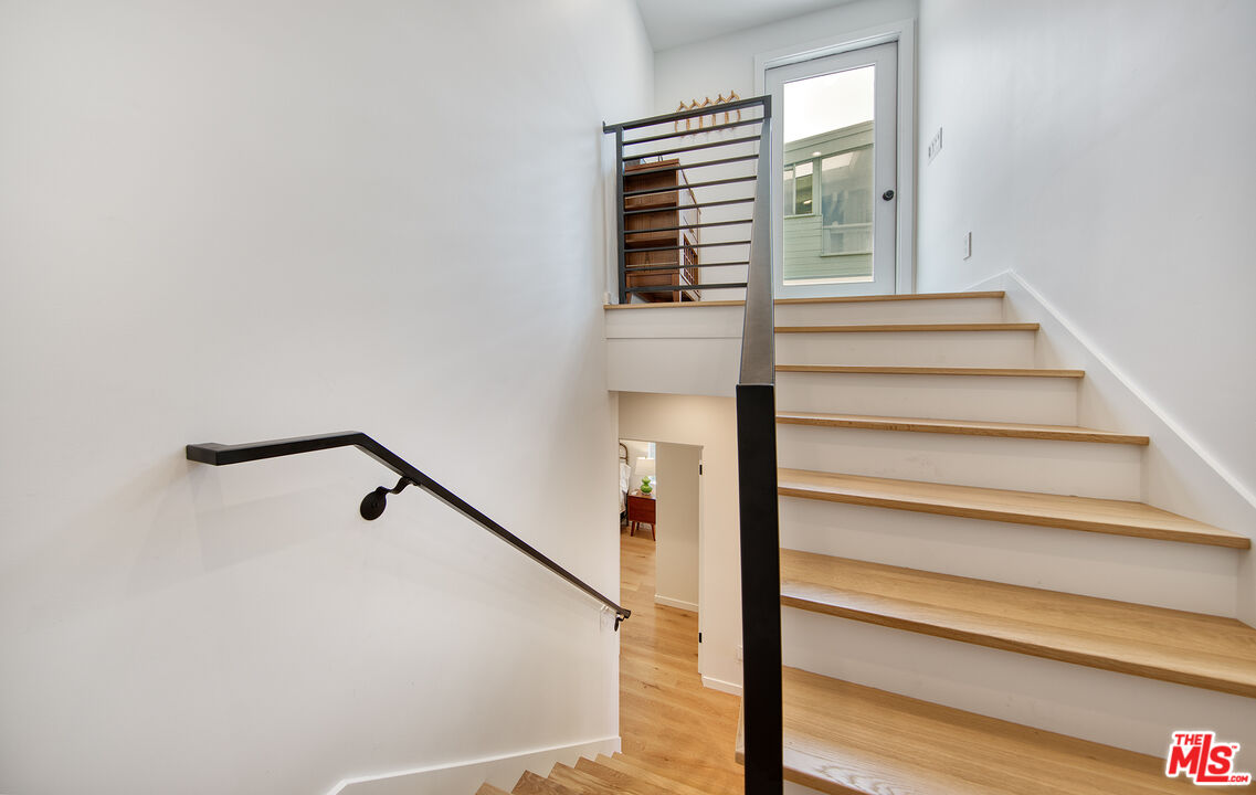 6623 Esplanade Playa del Rey, CA 90293 - Photo 31 of 47 a view of entryway and hall with wooden floor