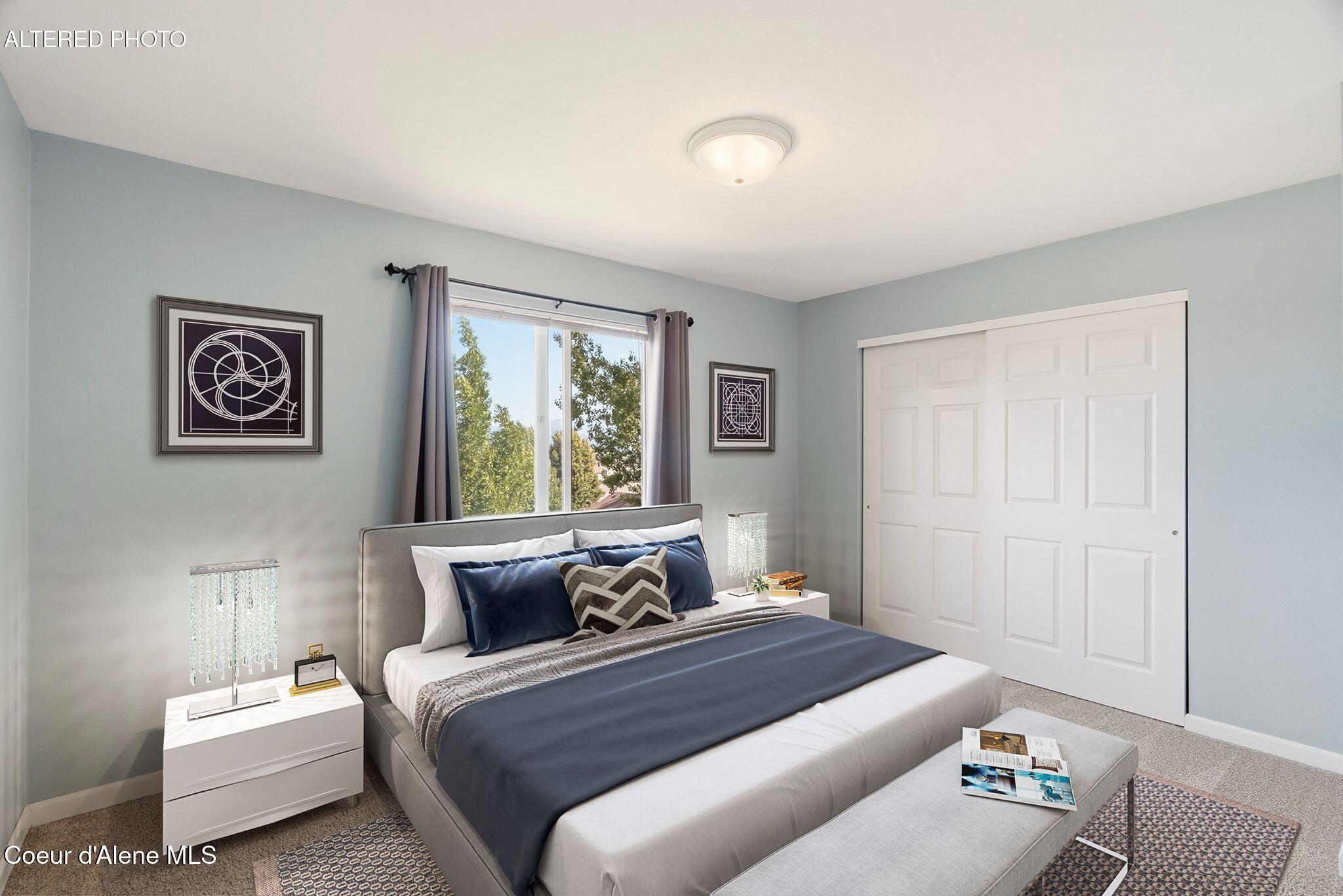 2795 North Rawhide Ridge Road Post Falls, ID 83854 - Photo 19 of 48 Virtually Staged Primary Bedroom