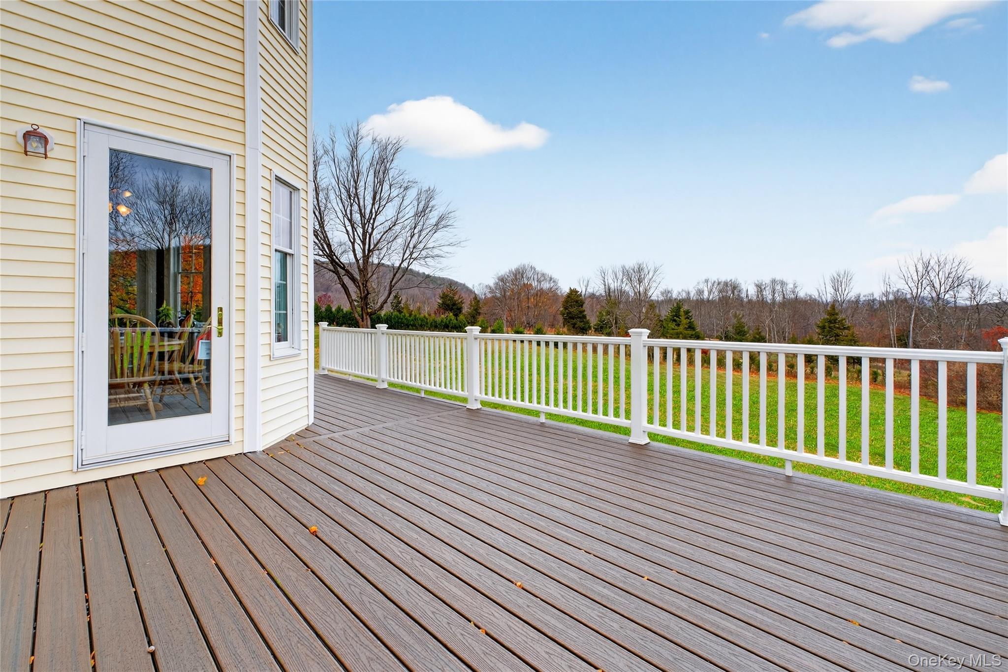 128 Old Pawling Road Pawling, NY 12564 - Photo 13 of 24 a view of backyard with a deck