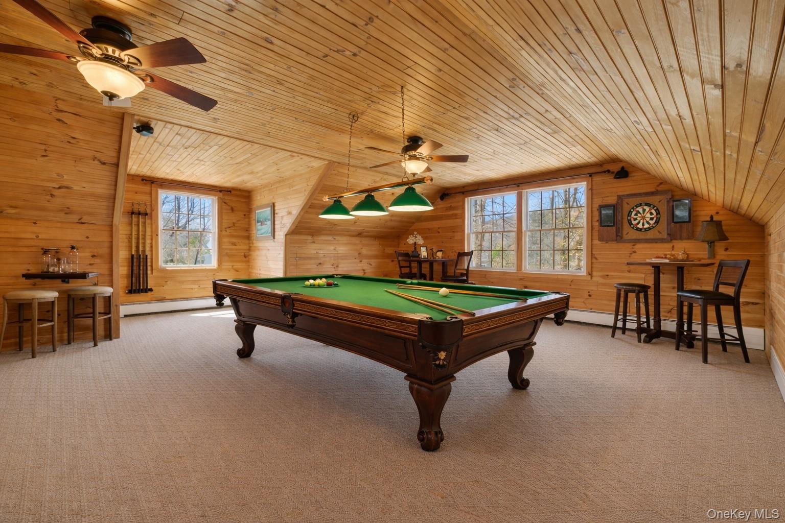 128 Old Pawling Road Pawling, NY 12564 - Photo 19 of 31 a room with furniture pool table flat screen tv and couches
