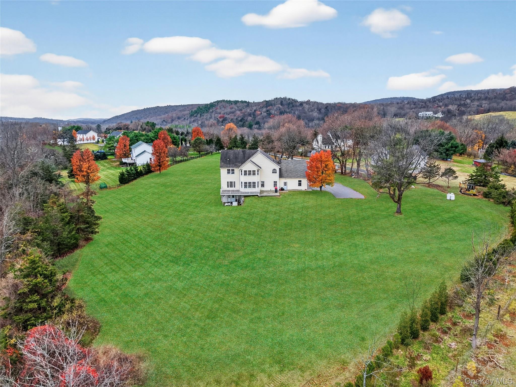 128 Old Pawling Road Pawling, NY 12564 - Photo 27 of 31 a view of a town with mountains in the background