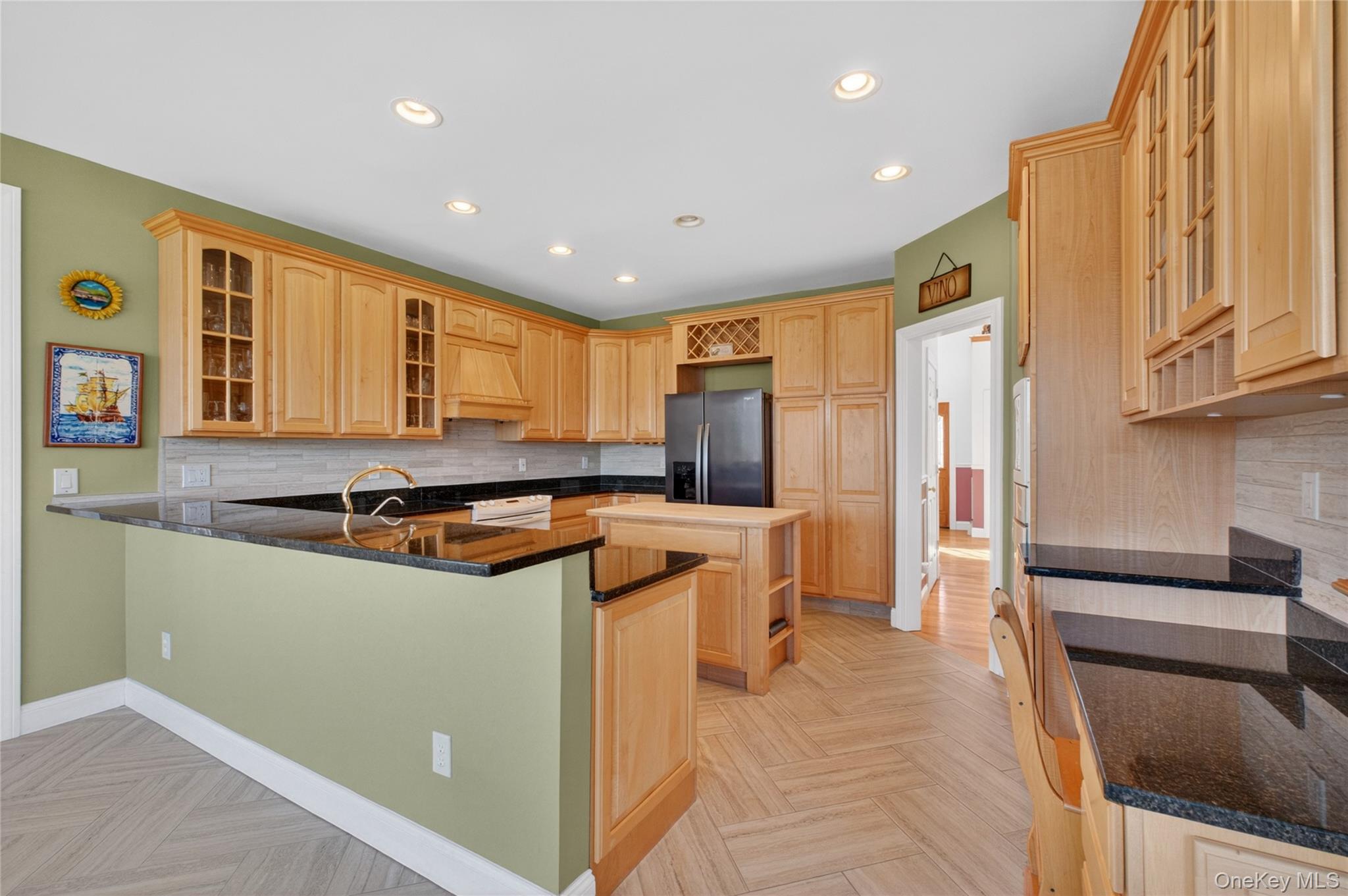 128 Old Pawling Road Pawling, NY 12564 - Photo 6 of 31 a kitchen with stainless steel appliances granite countertop a sink stove and refrigerator