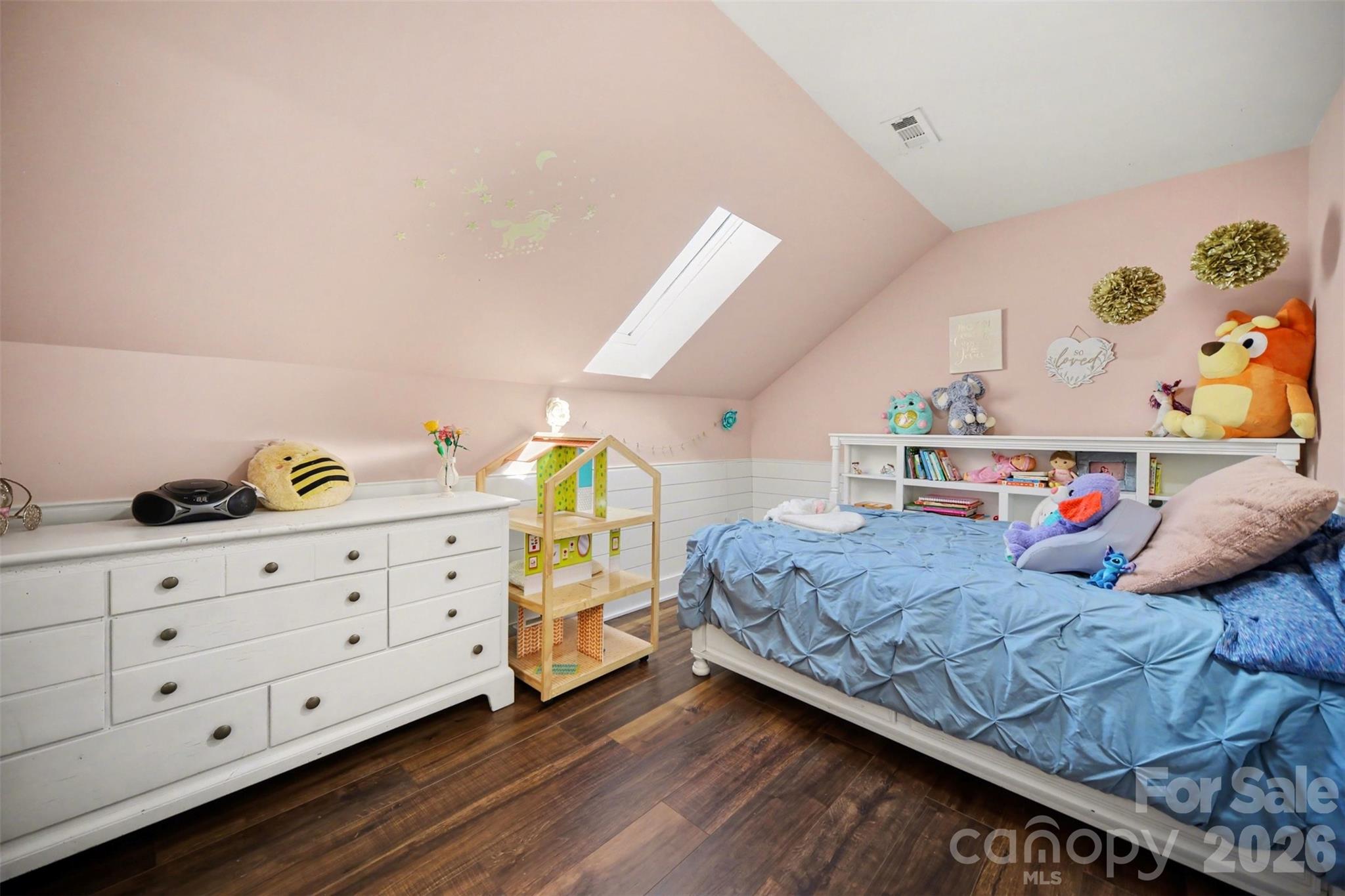 5226 Old Plank Road Iron Station, NC 28080 - Photo 24 of 45 a bedroom with a bed and a window