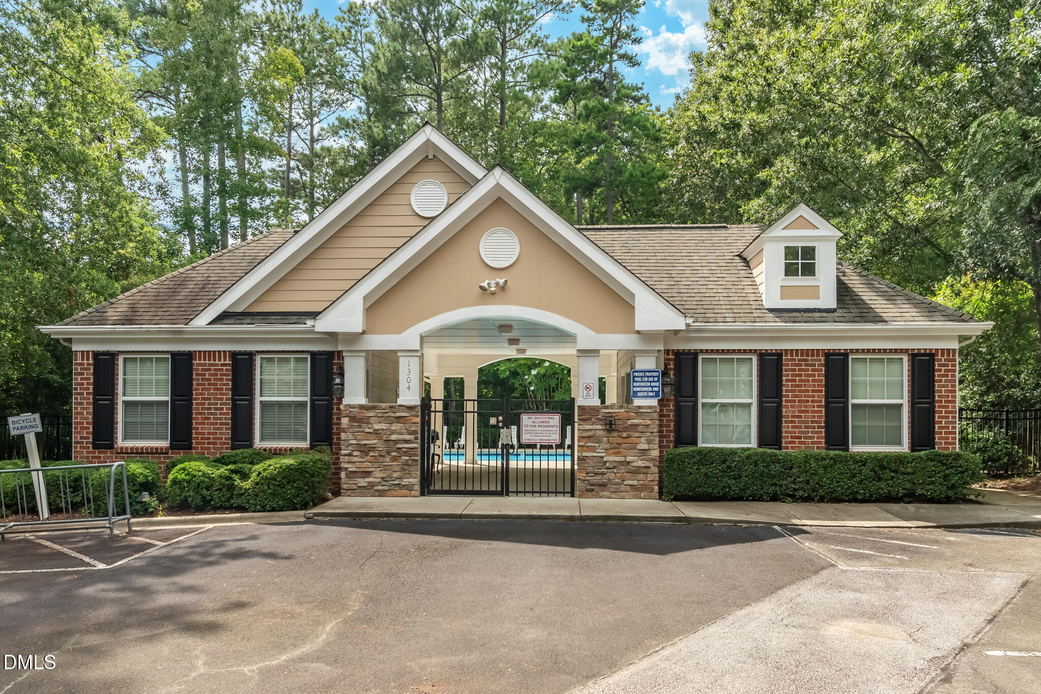 1604 Timber Wolf Drive Durham, NC 27713 - Photo 46 of 48 a front view of a house with a yard