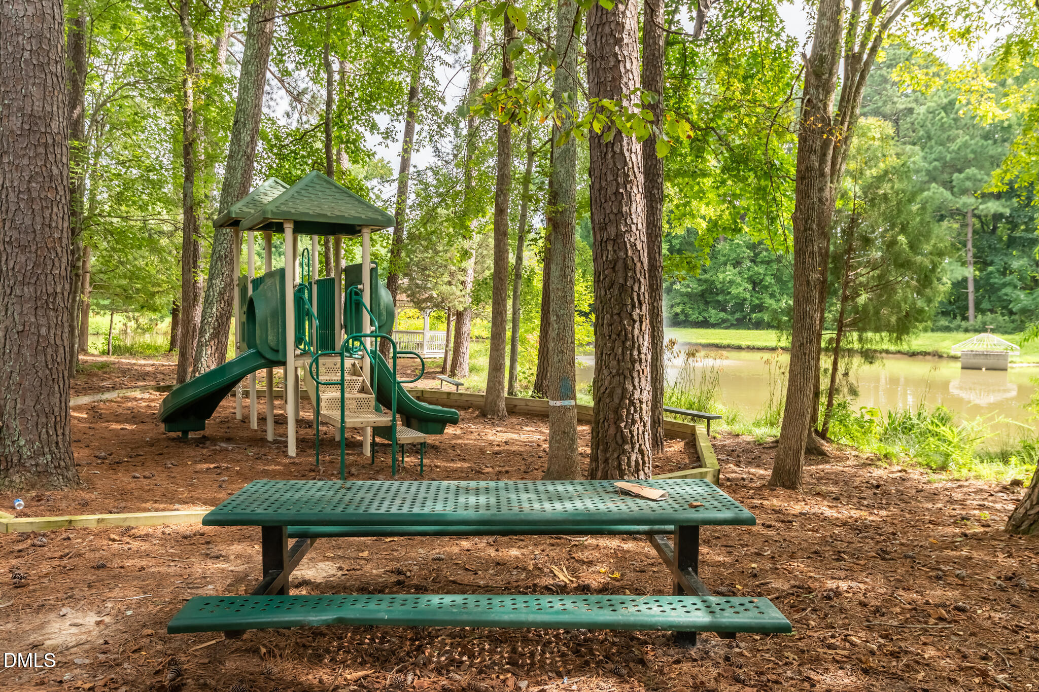 1604 Timber Wolf Drive Durham, NC 27713 - Photo 47 of 48 a view of a bench in the garden