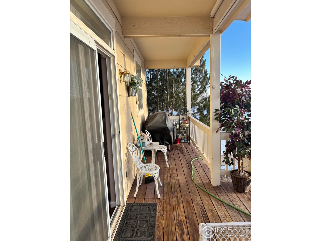 4902 29th Street, Unit 22D Greeley, CO 80634 - Photo 6 of 38 a view of a hallway with couches and painted walls