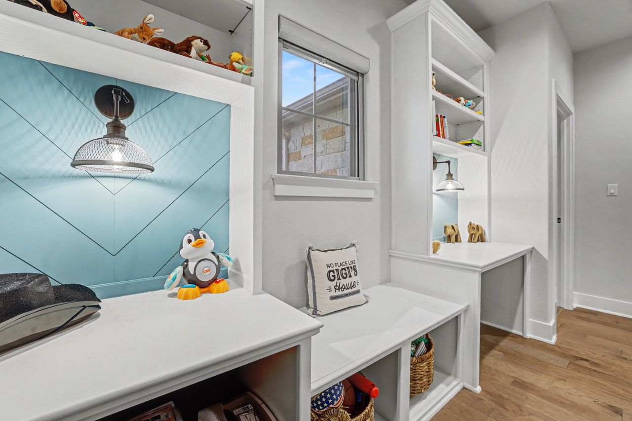 2408 Nate's Place Georgetown, TX 78633 - Photo 33 of 40 Mudroom with light wood finished floors and baseboards