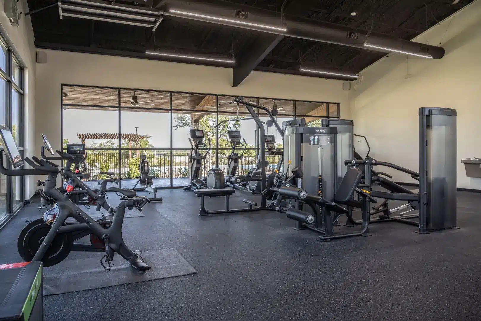 2408 Nate's Place Georgetown, TX 78633 - Photo 38 of 40 Workout area with a high ceiling
