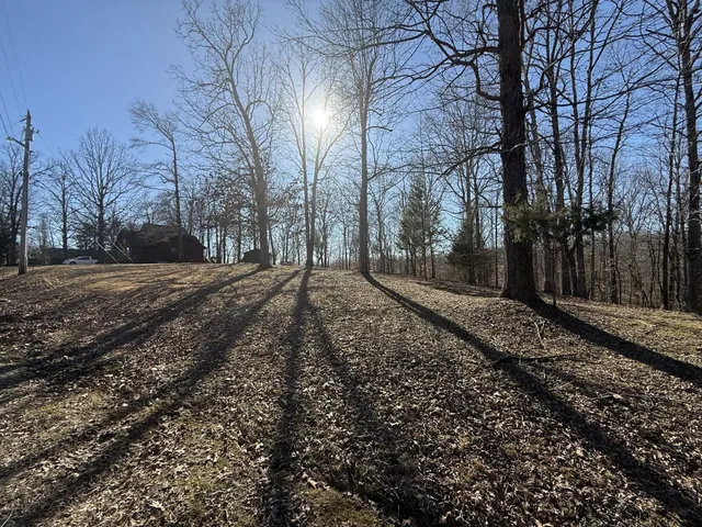 a backyard of a house