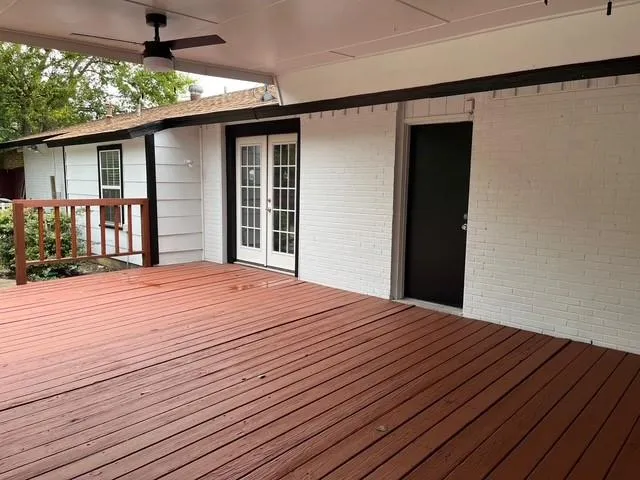 front view of a house with a porch