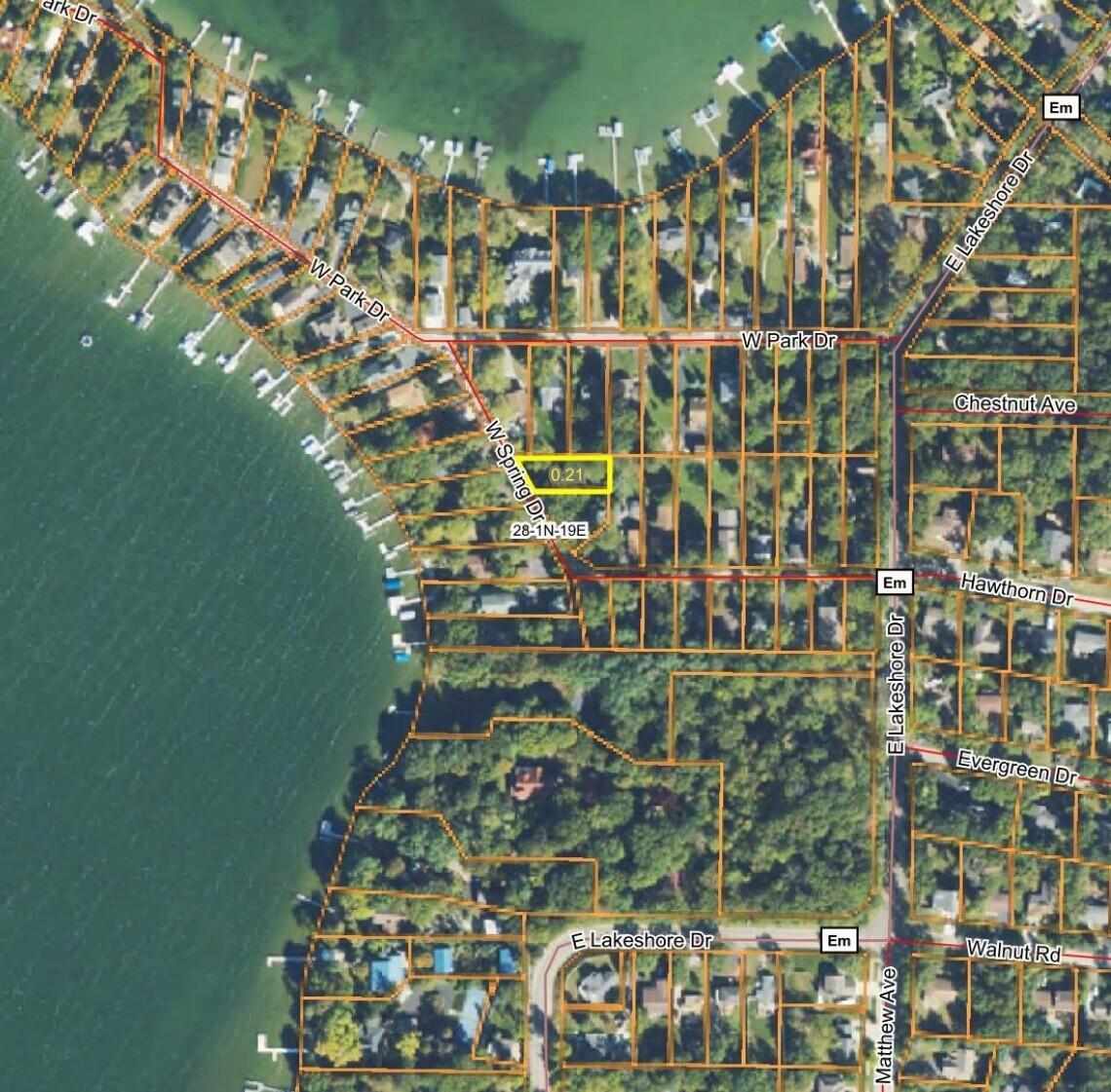 210 West Spring Drive Twin Lakes, WI 53181 - Photo 6 of 7 Aerial_Map (1)