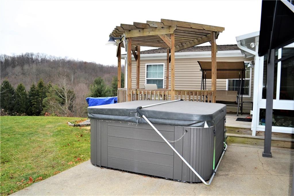 222 Toy Road Kittanning, PA 16201 - Photo 19 of 25 a view of a house with backyard kitchen and sitting area