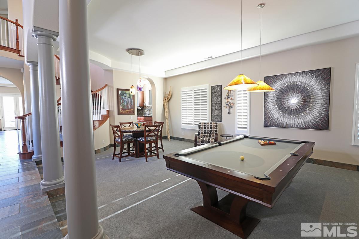 2655 Strathmore Court Reno, NV 89521 - Photo 13 of 38 a room with furniture pool table and windows