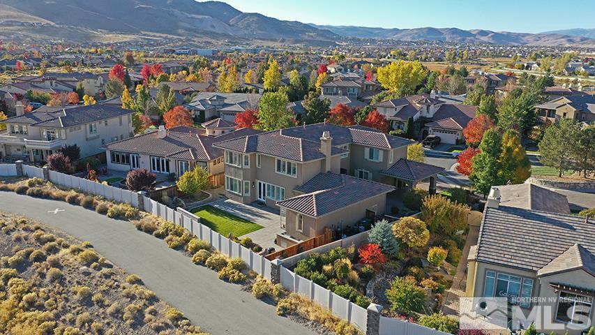 2655 Strathmore Court Reno, NV 89521 - Photo 28 of 38 an aerial view of a house with a ocean view