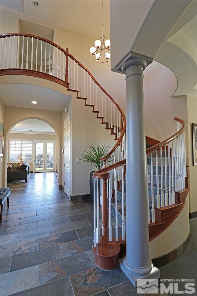 2655 Strathmore Court Reno, NV 89521 - Photo 10 of 38 a view of hall way with staircase