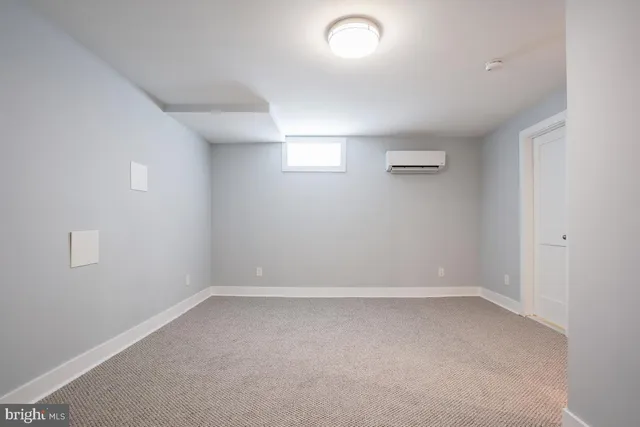 a view of empty room