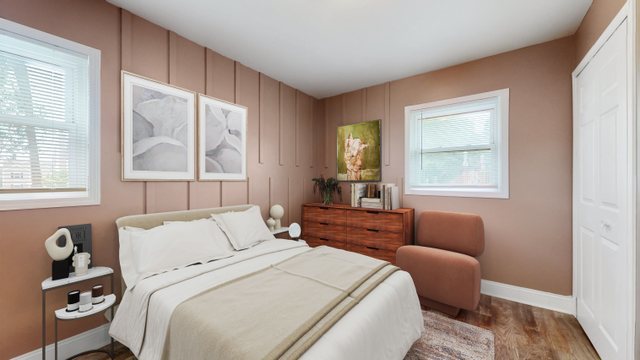 2321 Spring Hill Lane Lindenhurst, IL 60046 - Photo 15 of 30 a bedroom with bed and a window