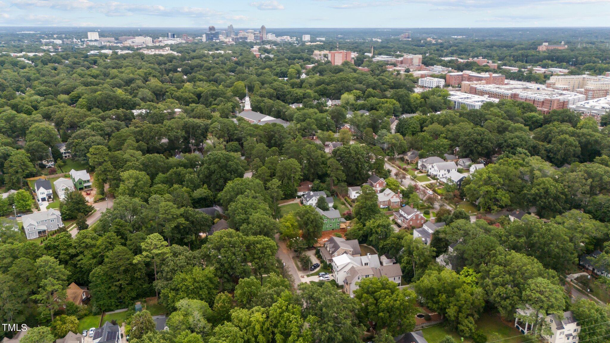 3215 Merriman Avenue Raleigh, NC 27607 - Photo 57 of 66 an aerial view of a city
