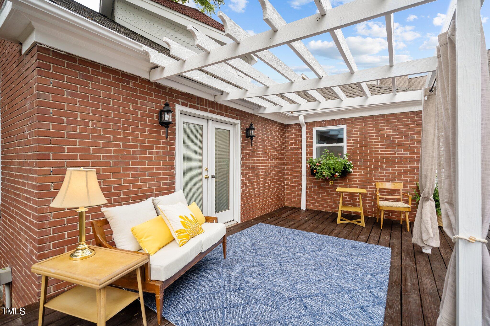 3215 Merriman Avenue Raleigh, NC 27607 - Photo 10 of 66 a outdoor space with a couch and chairs