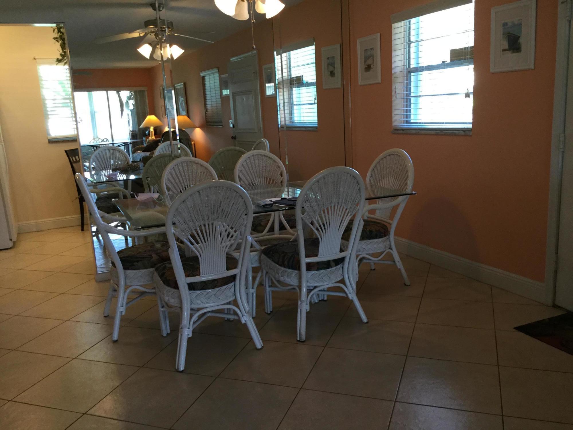 606 Hummingbird Lane Delray Beach, FL 33445 - Photo 15 of 43 DINING ROOM