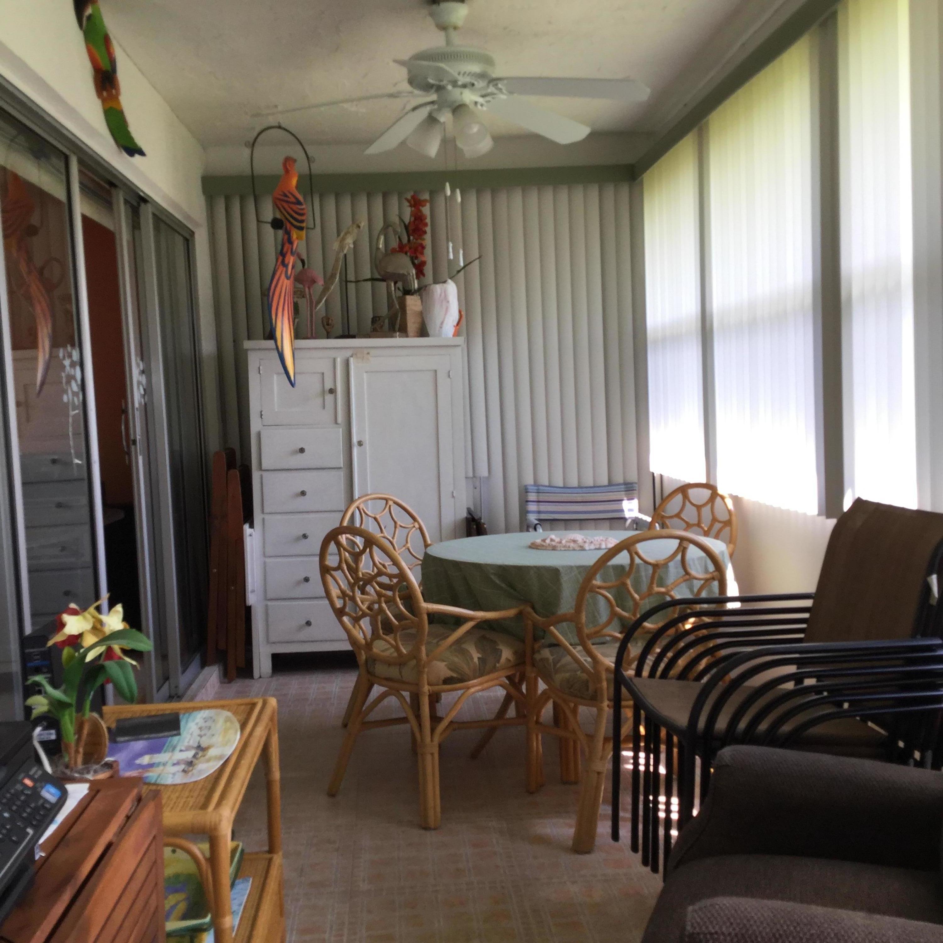 606 Hummingbird Lane Delray Beach, FL 33445 - Photo 23 of 43 ENCLOSED FLORIDA ROOM