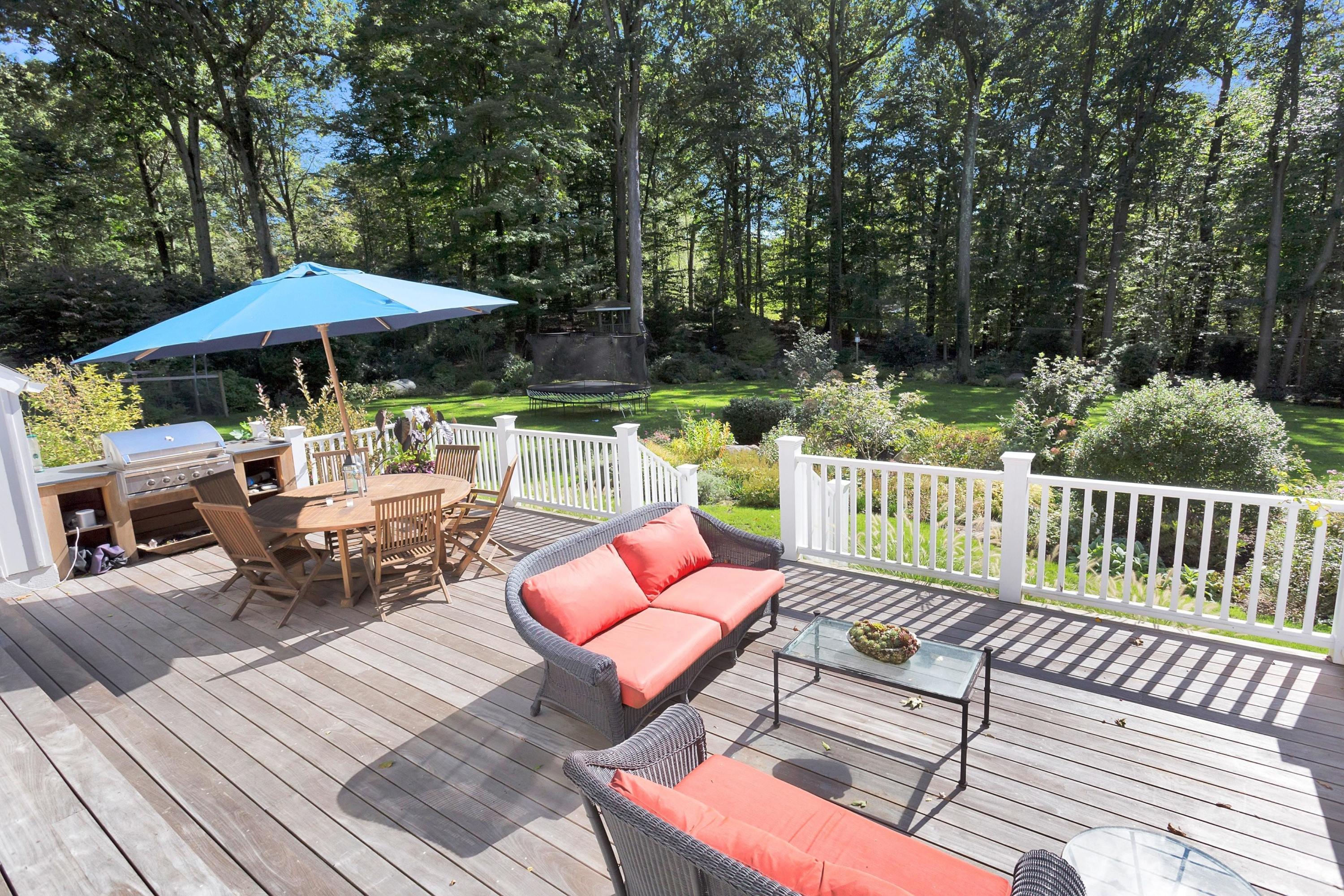 44 Deepwood Road Darien, CT 06820 - Photo 30 of 45 swimming pool view with a seating space