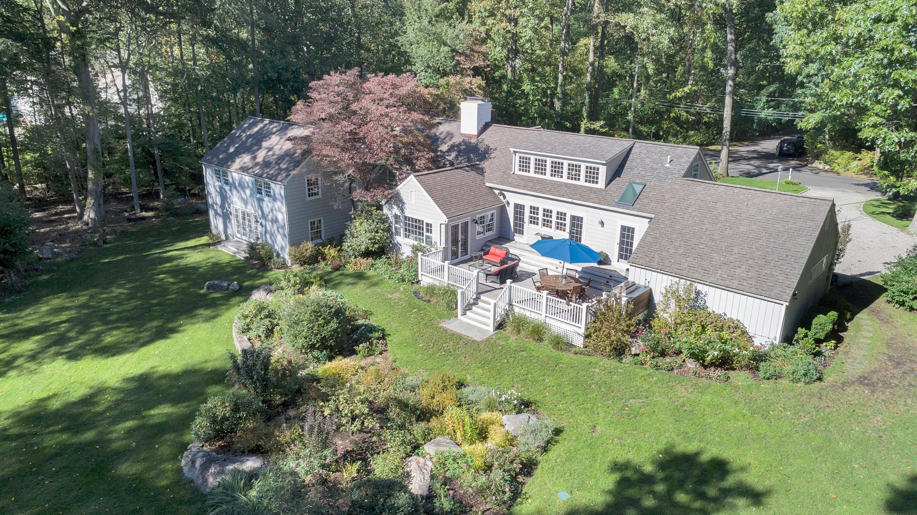 44 Deepwood Road Darien, CT 06820 - Photo 35 of 45 a view of a yard with plants