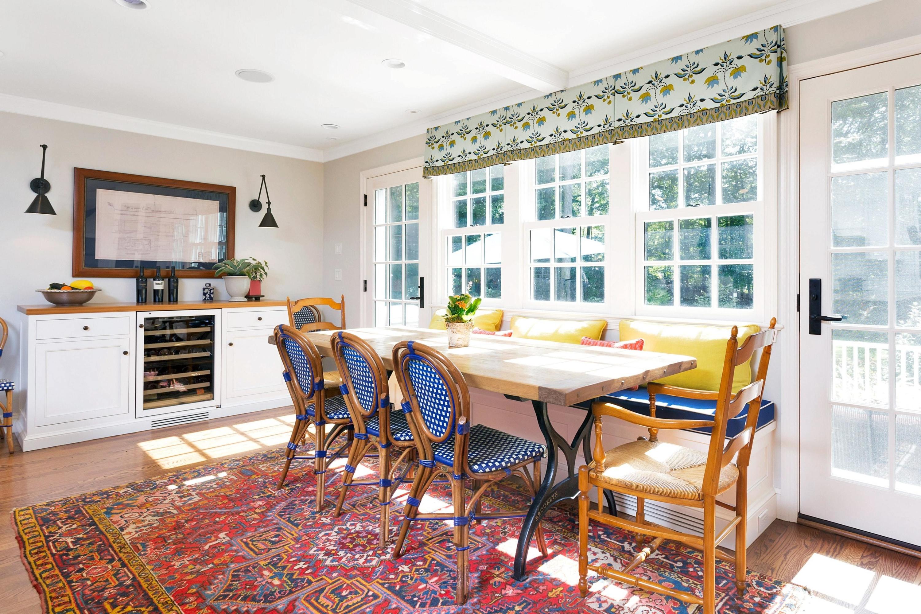 44 Deepwood Road Darien, CT 06820 - Photo 8 of 45 a dining room with a table and chairs