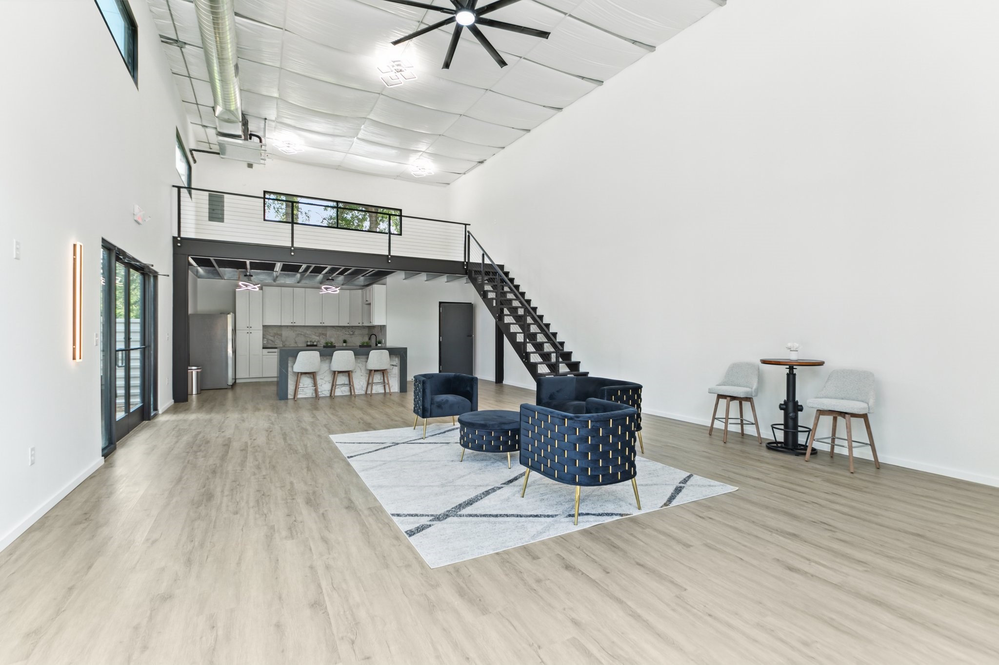 12402 Malcomson Road Houston, TX 77070 - Photo 3 of 50 a view of entryway livingroom and hall with wooden floor