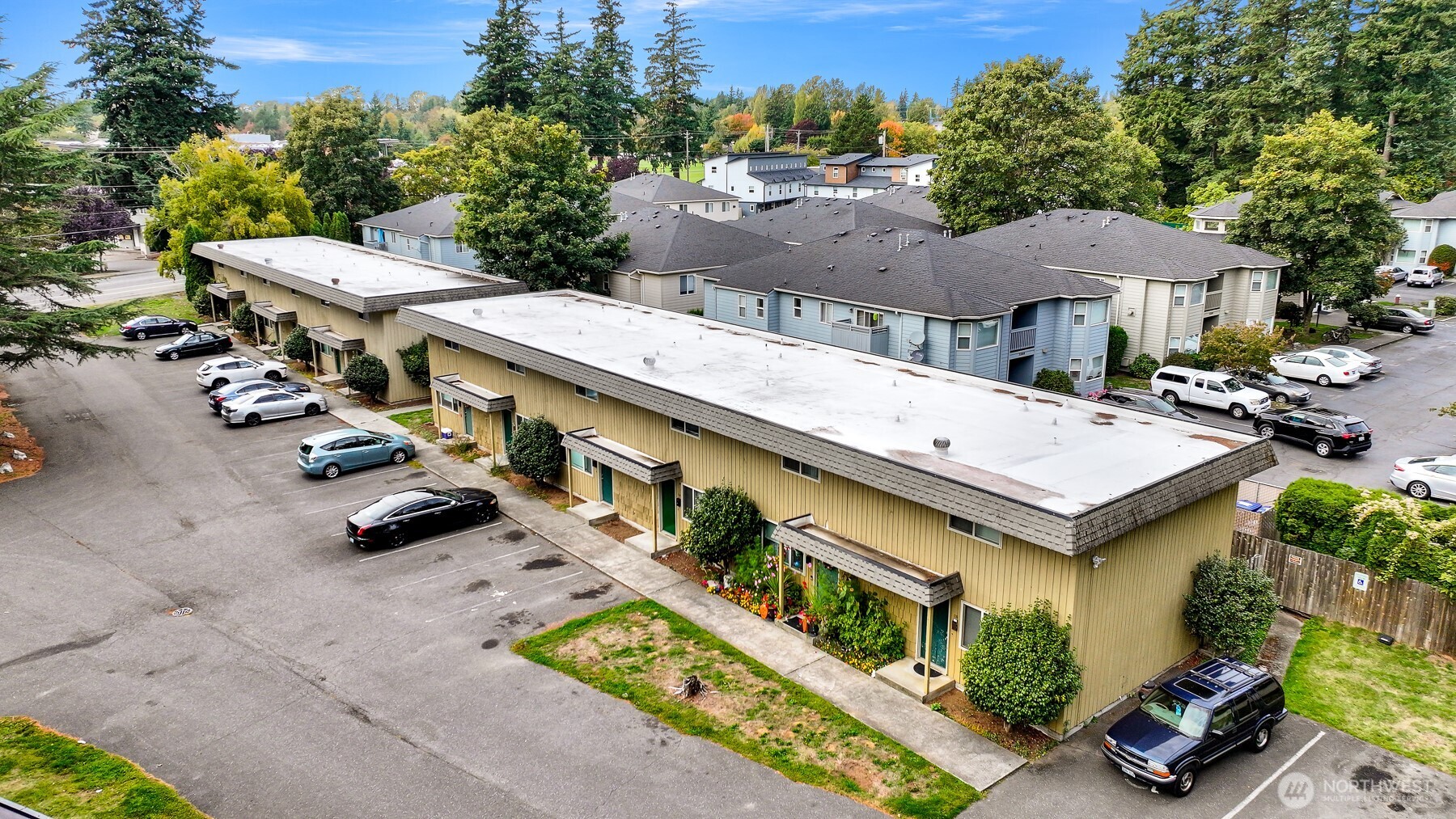3330 Northwest Avenue Bellingham, WA 98225 - Photo 20 of 24 an aerial view of a house with garden space and street view