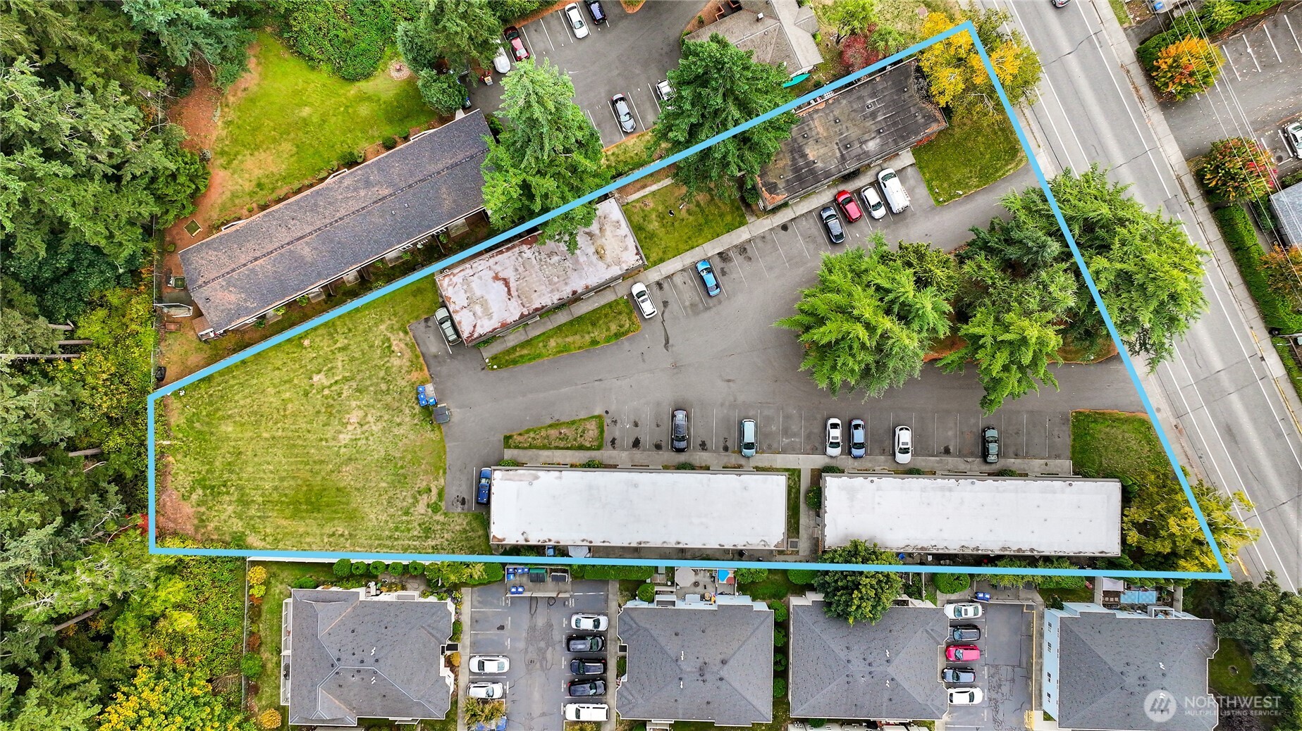 3330 Northwest Avenue Bellingham, WA 98225 - Photo 2 of 24 an aerial view of houses with an outdoor space