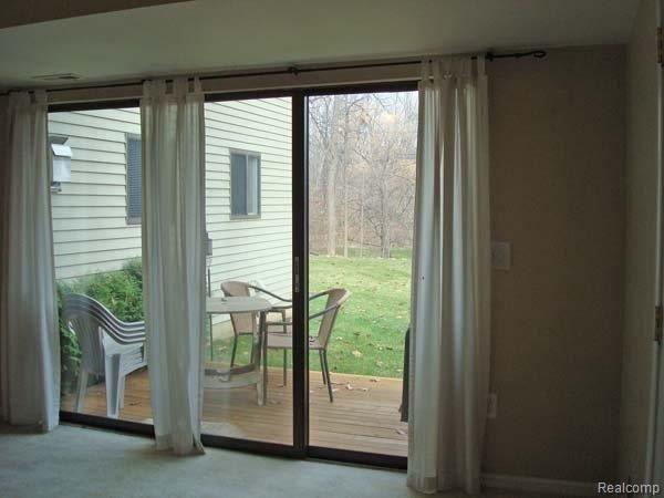 1634 River View Drive, Unit 42 Rochester, MI 48309 - Photo 12 of 14 View out to Deck View-1