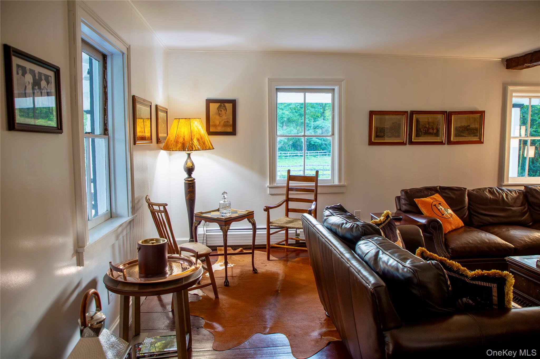 729 Cold Spring Road Stanfordville, NY 12581 - Photo 10 of 47 a living room with furniture and a wooden floor