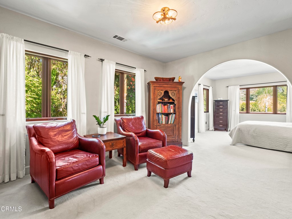 1505 Carroll Drive Altadena, CA 91001 - Photo 36 of 40 a living room with furniture and a large window