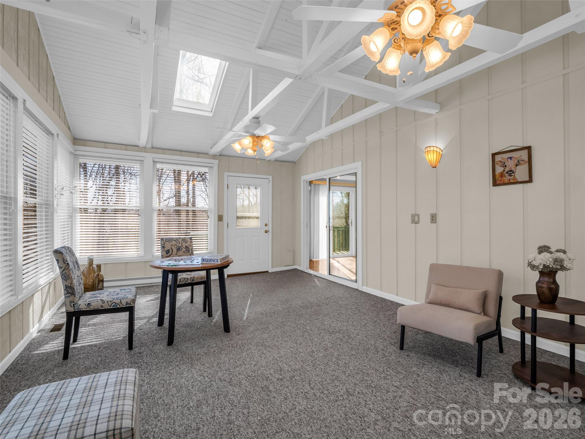 1594 Indian Cave Road Hendersonville, NC 28739 - Photo 20 of 48 a view of a livingroom with furniture and window