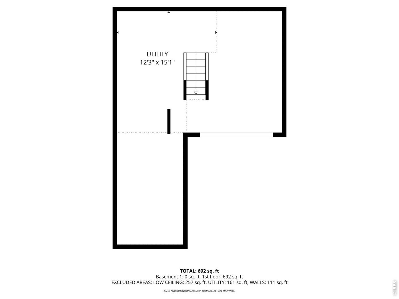 1070 Cook Street Denver, CO 80206 - Photo 33 of 35 a picture of a floor plan