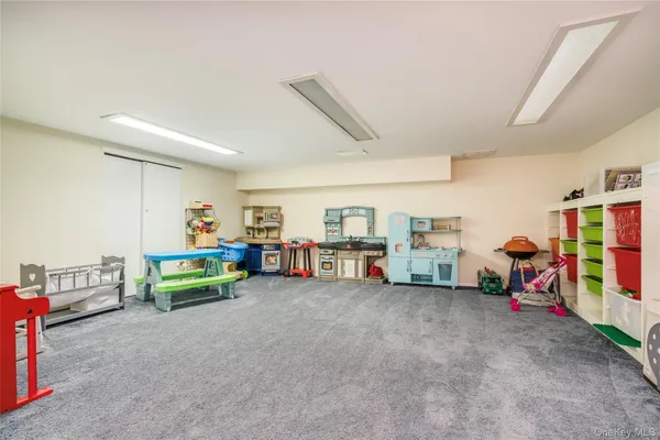 a view of a room with toys