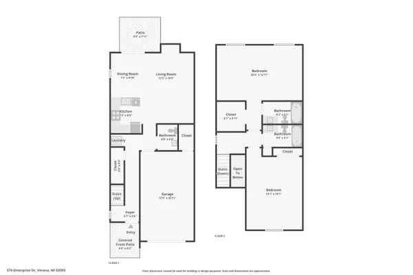 $319,900 | 574 Enterprise Drive, Verona, WI 53593