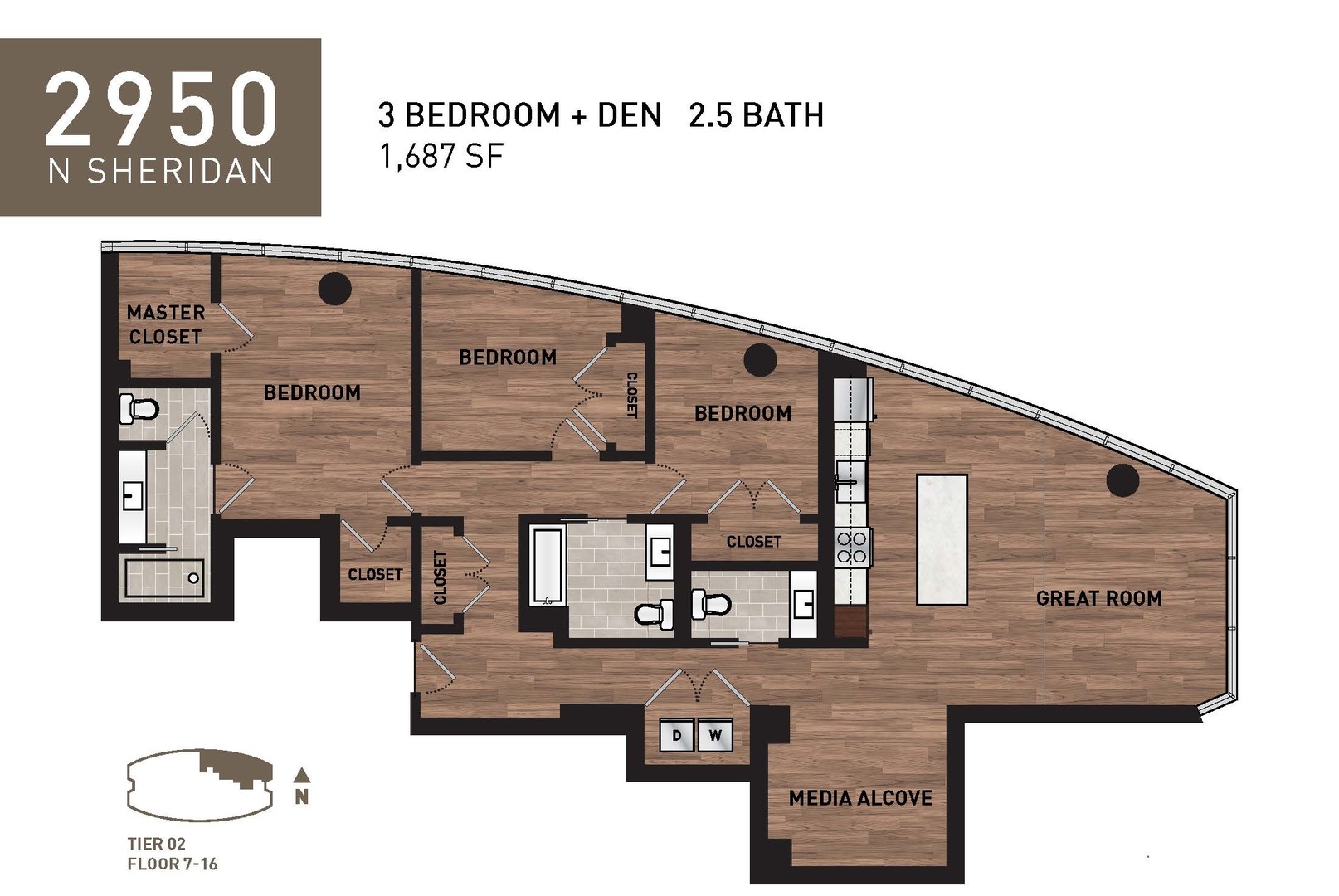 Undisclosed Address Chicago, IL 60657 - Photo 2 of 2 a view of a door of the house