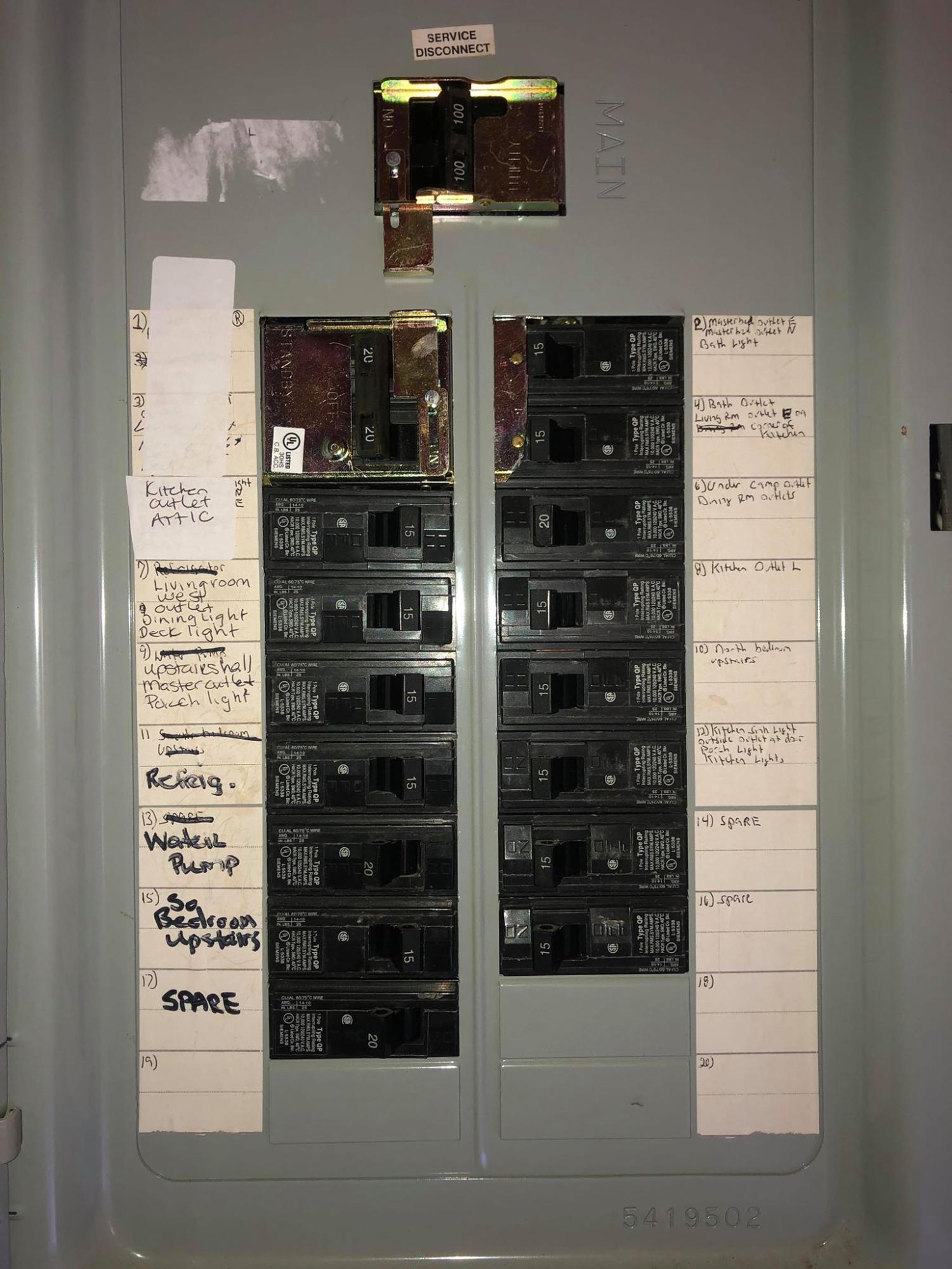 726 Sandy River Road Kents Hill, ME 04349 - Photo 60 of 69 Electrical Panel