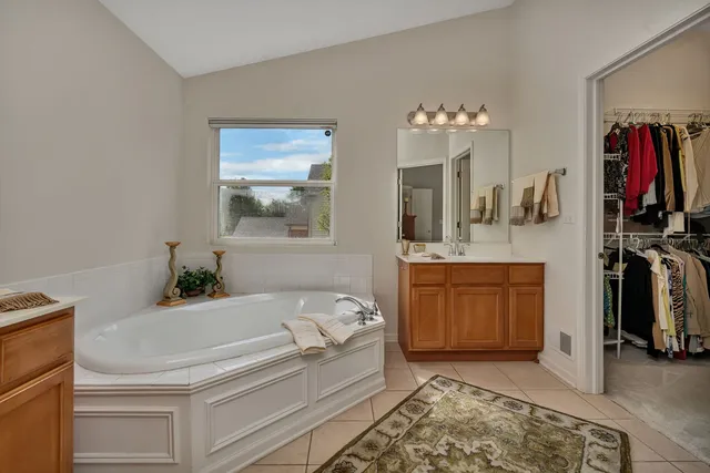 a outdoor living space with furniture and garden