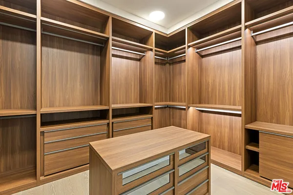 a room with storage and utility