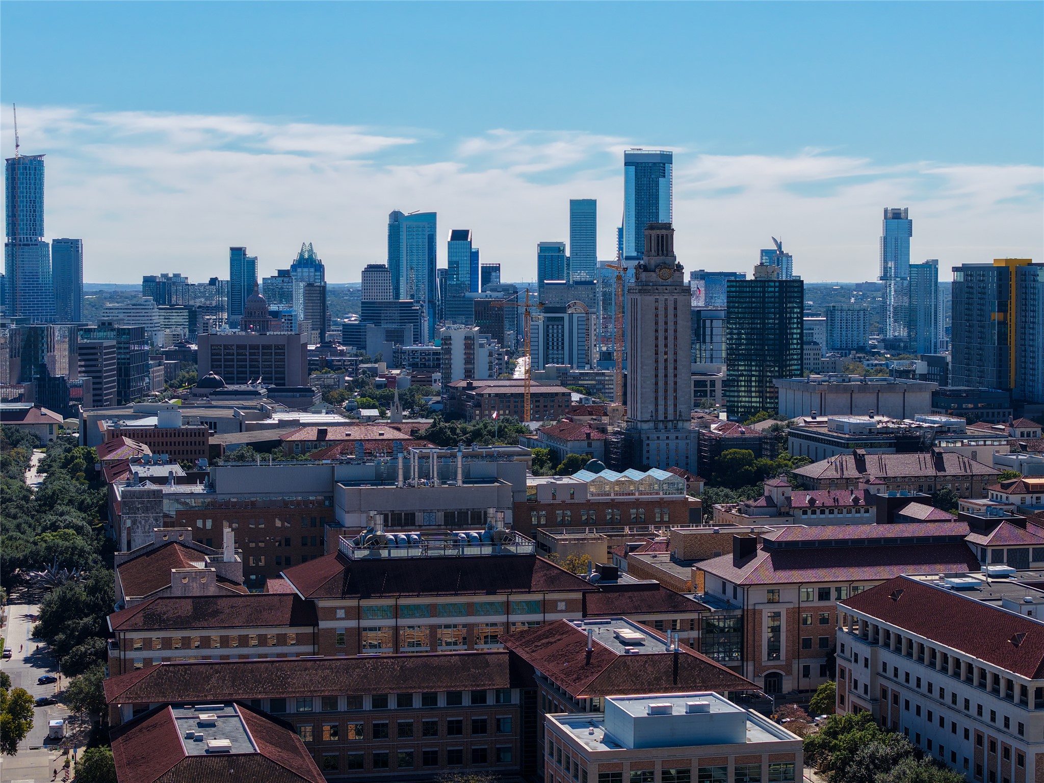 3407 Hampton Road, Unit A AND B Austin, TX 78705 - Photo 13 of 14 a city view with lot of high rise buildings